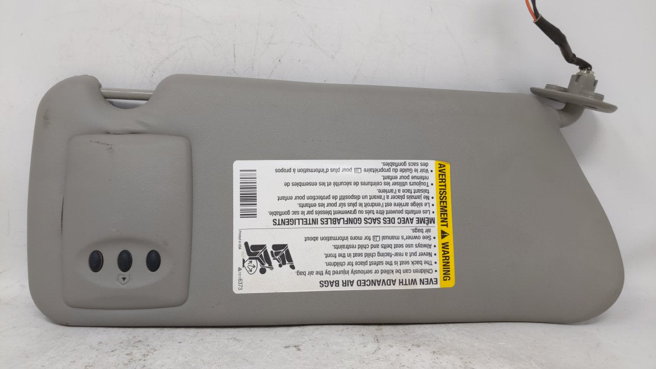 2003-2007 Cadillac Cts Sun Visor Shade Replacement Driver Left Mirror Fits Fits 2003 2004 2005 2006 2007 OEM Used Auto Parts