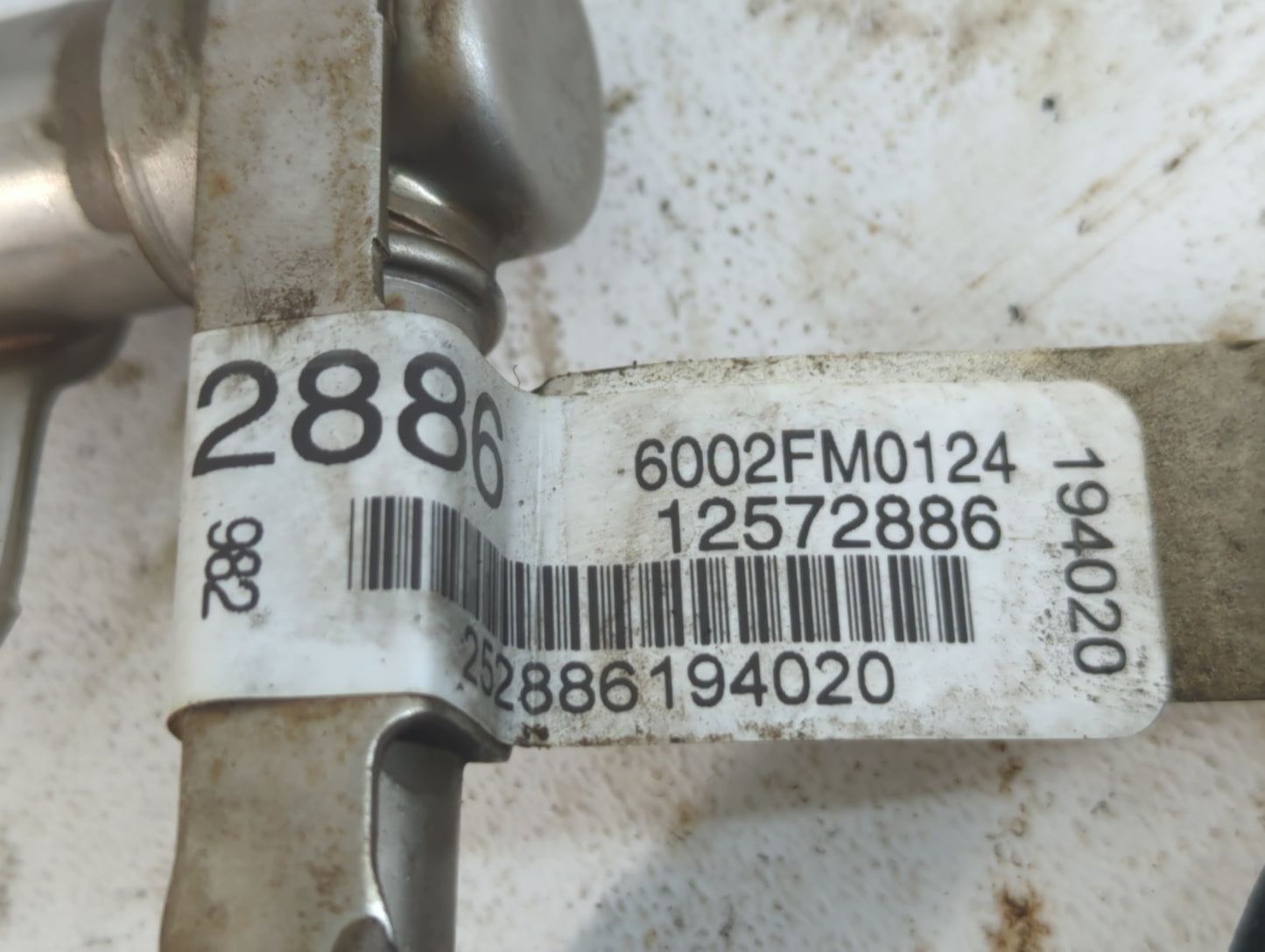 2006 Cadillac Cts Fuel Injectors P/N:12572886 Fits OEM Used Auto Parts - Oemusedautoparts1.com