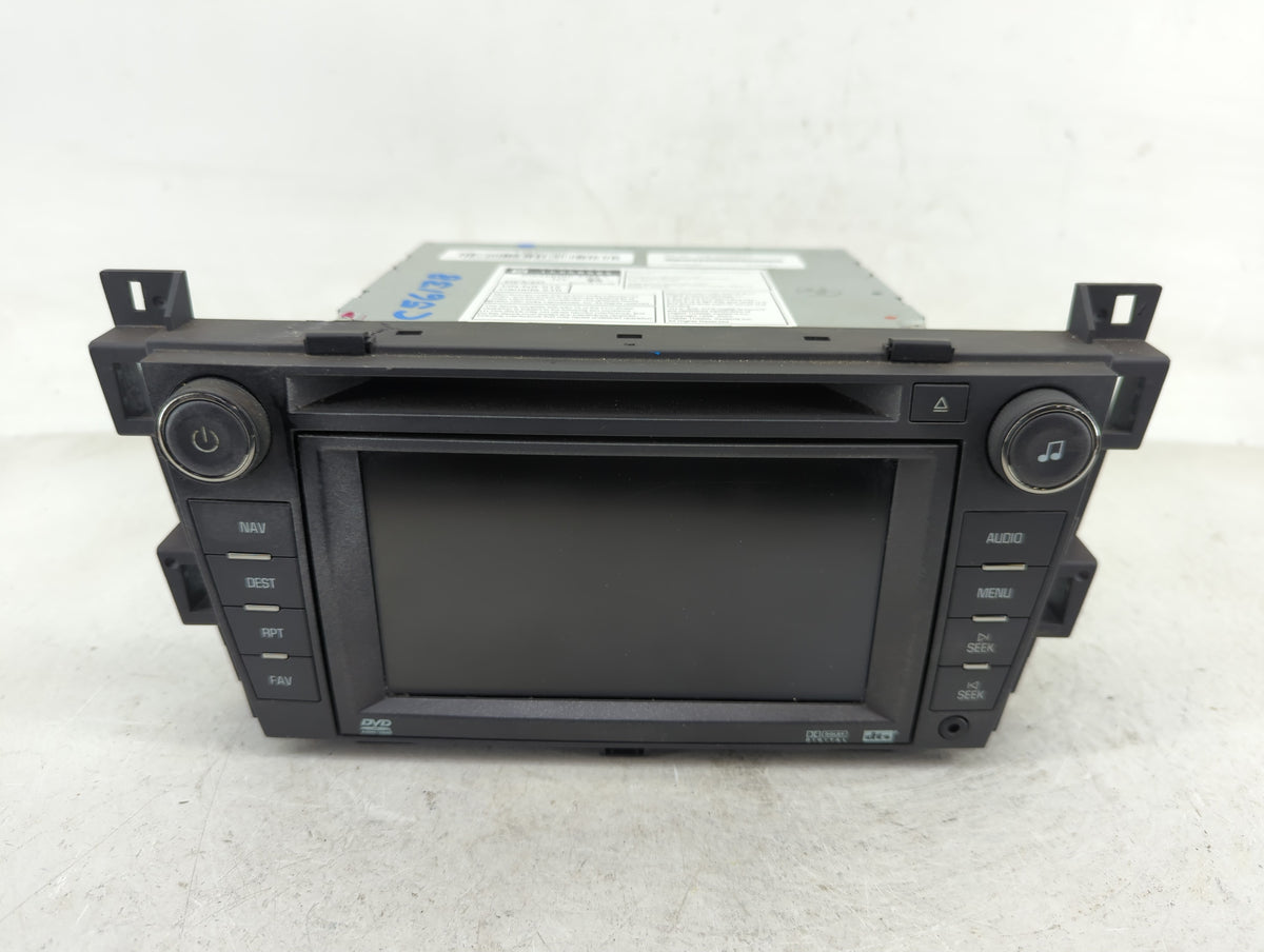 2006 Cadillac Dts Radio AM FM Cd Player Receiver Replacement P/N:DW468100-5155 15850502 OEM Used Auto Parts - Oemusedautopar