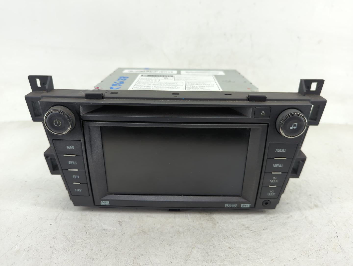 2006 Cadillac Dts Radio AM FM Cd Player Receiver Replacement P/N:DW468100-5155 15850502 Fits OEM Used Auto Parts - Oemusedau