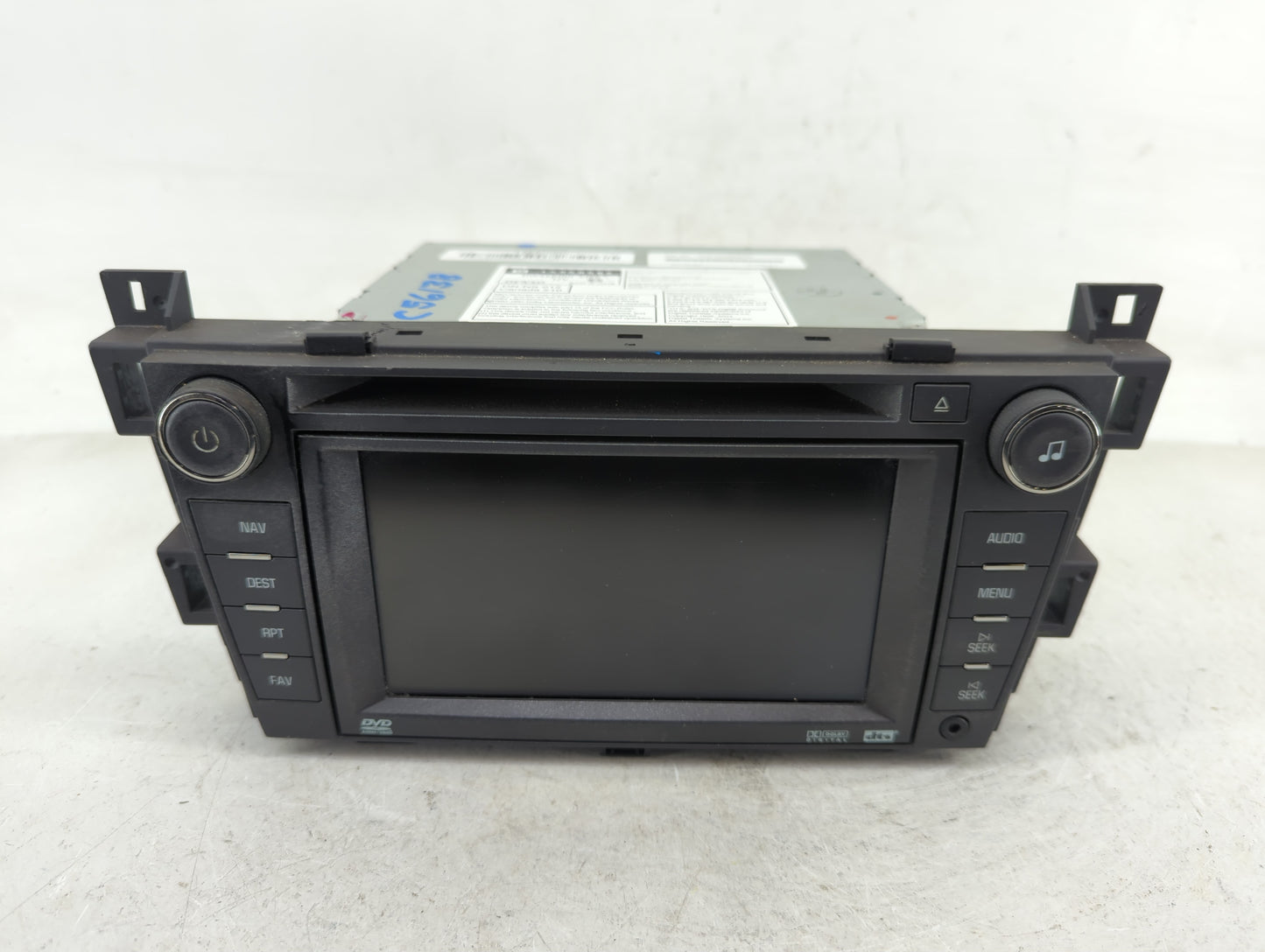 2006 Cadillac Dts Radio AM FM Cd Player Receiver Replacement P/N:DW468100-5155 15850502 Fits OEM Used Auto Parts - Oemusedau