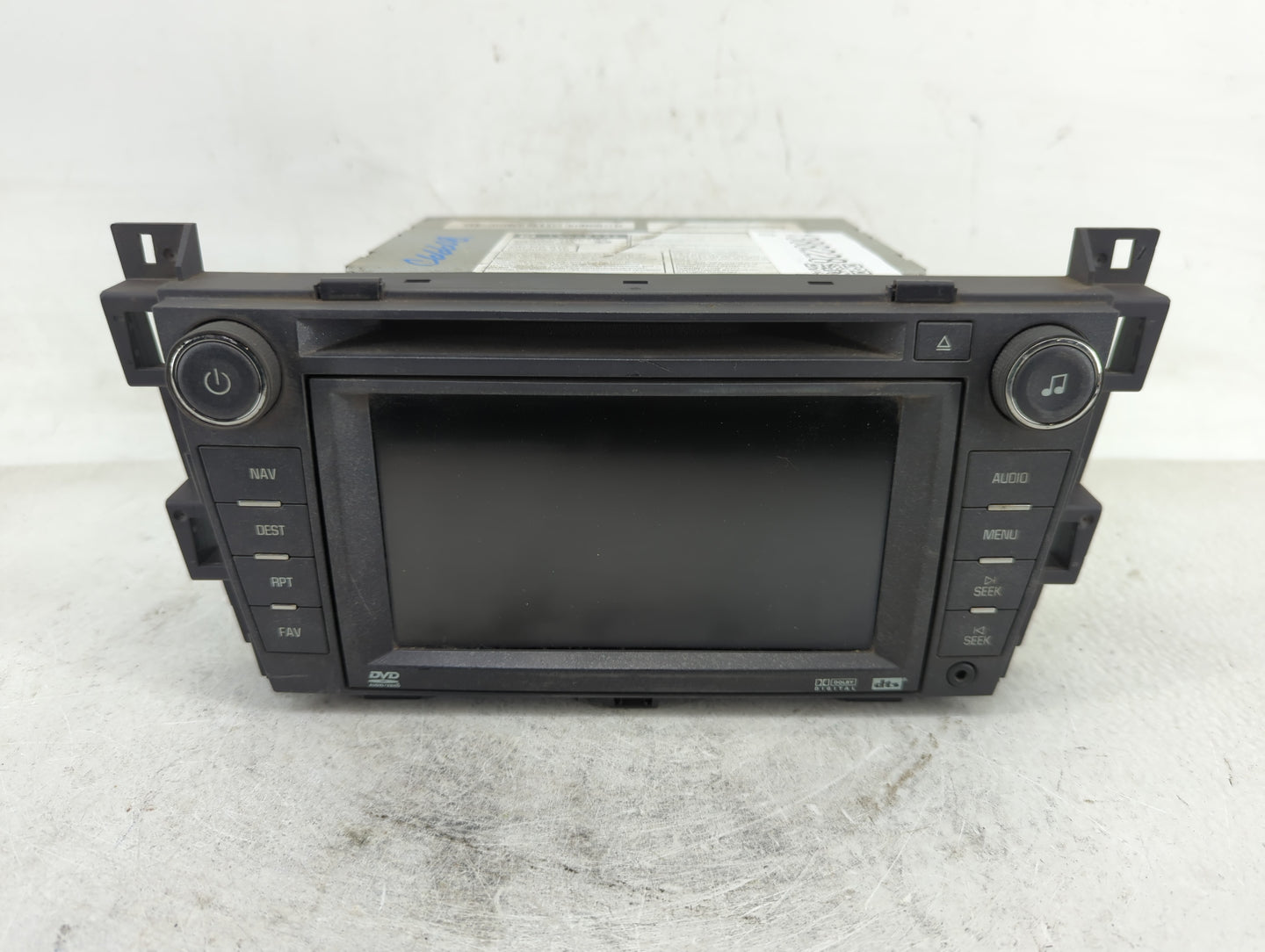 2006 Cadillac Dts Radio AM FM Cd Player Receiver Replacement P/N:DW468100-5155 15850502 Fits OEM Used Auto Parts - Oemusedau
