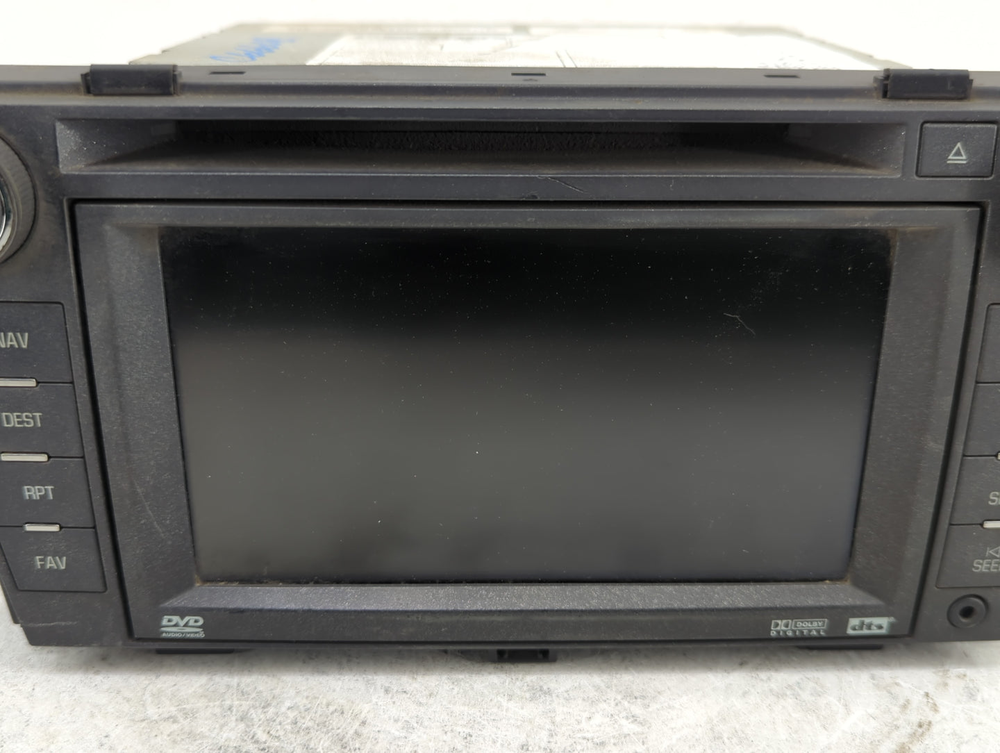 2006 Cadillac Dts Radio AM FM Cd Player Receiver Replacement P/N:DW468100-5155 15850502 Fits OEM Used Auto Parts - Oemusedau