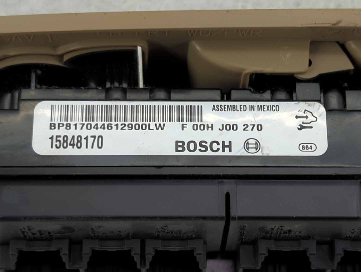 2006-2011 Cadillac Dts Master Power Window Switch Replacement Driver Side Left P/N:15848170 Fits OEM Used Auto Parts - Oemus