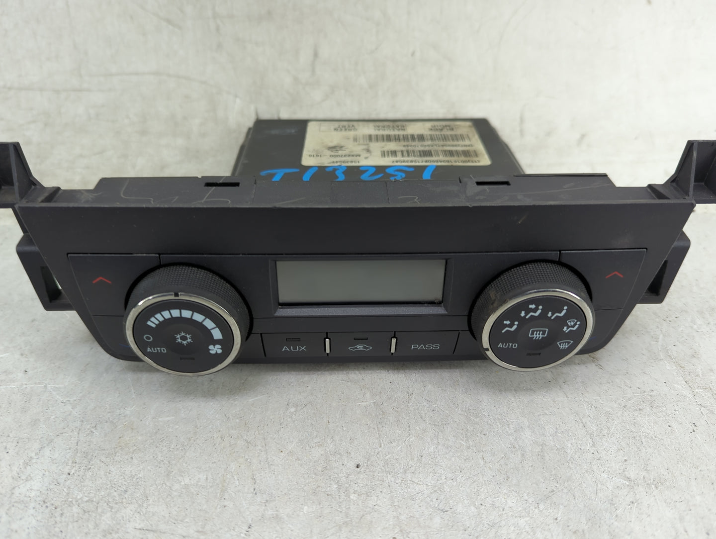 2006 Cadillac Dts Climate Control Module Temperature AC/Heater Replacement P/N:15839547 MX237000-1616 Fits OEM Used Auto Par