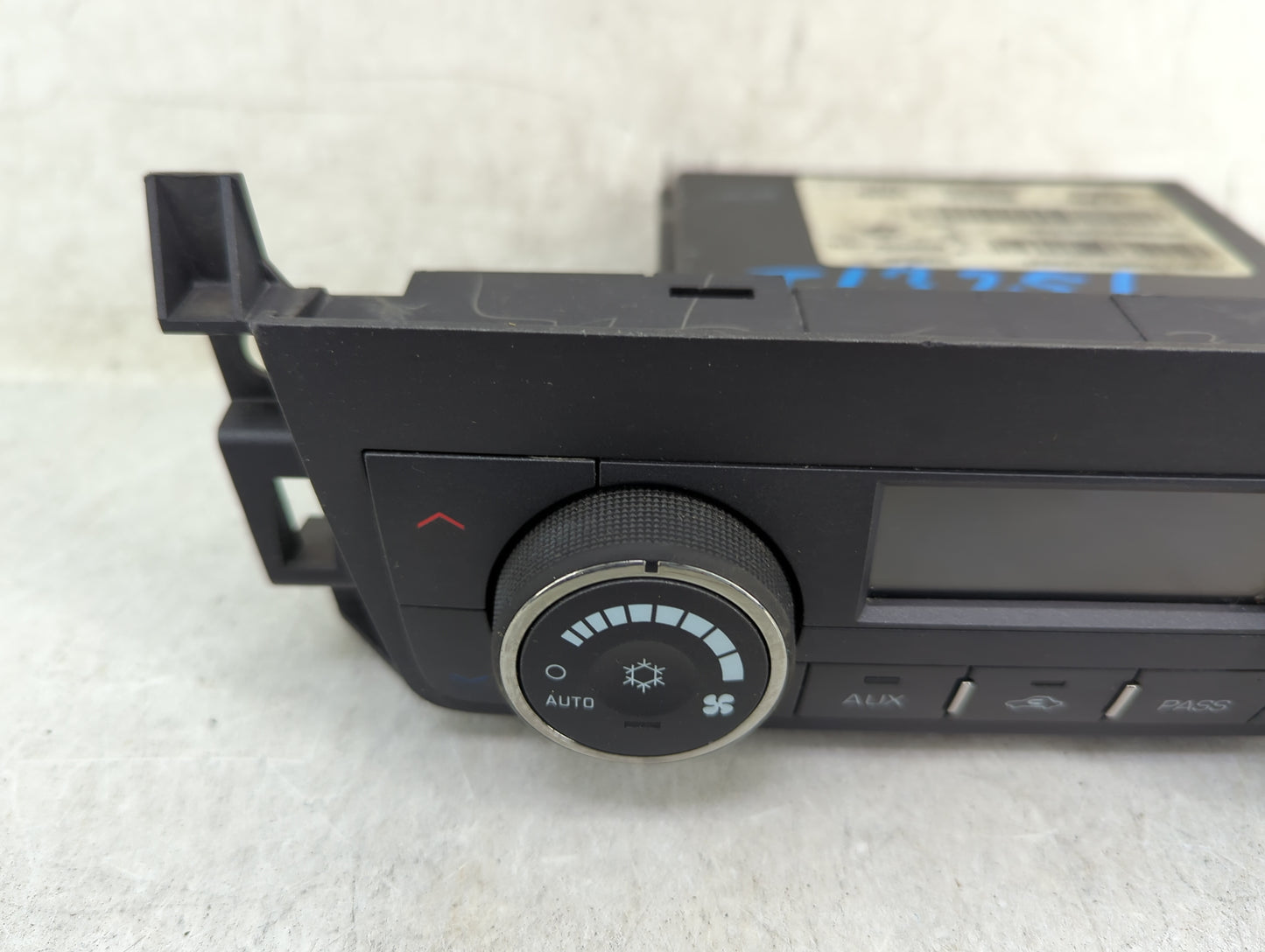 2006 Cadillac Dts Climate Control Module Temperature AC/Heater Replacement P/N:15839547 MX237000-1616 Fits OEM Used Auto Par