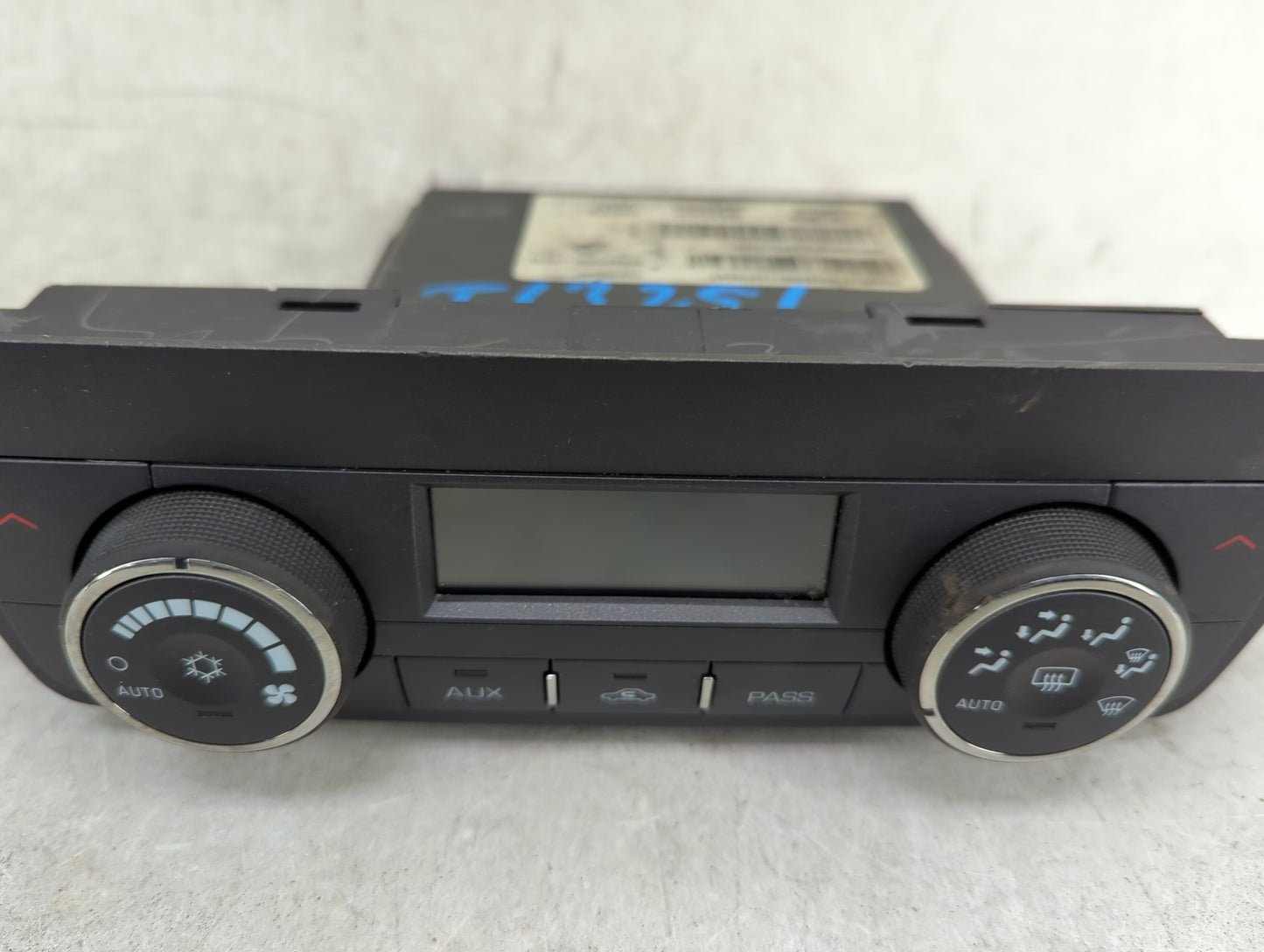 2006 Cadillac Dts Climate Control Module Temperature AC/Heater Replacement P/N:15839547 MX237000-1616 Fits OEM Used Auto Par