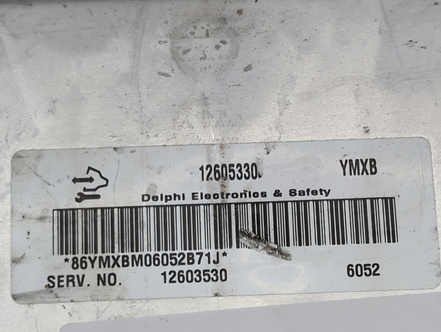 2006-2008 Cadillac Dts PCM Engine Control Computer ECU ECM PCU OEM P/N:12605330 Fits Fits 2005 2006 2007 2008 2009 2010 OEM 