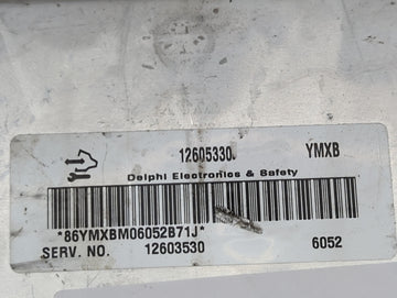 2006-2008 Cadillac Dts PCM Engine Control Computer ECU ECM PCU OEM P/N:12605330 Fits Fits 2005 2006 2007 2008 2009 2010 OEM Used Auto Parts