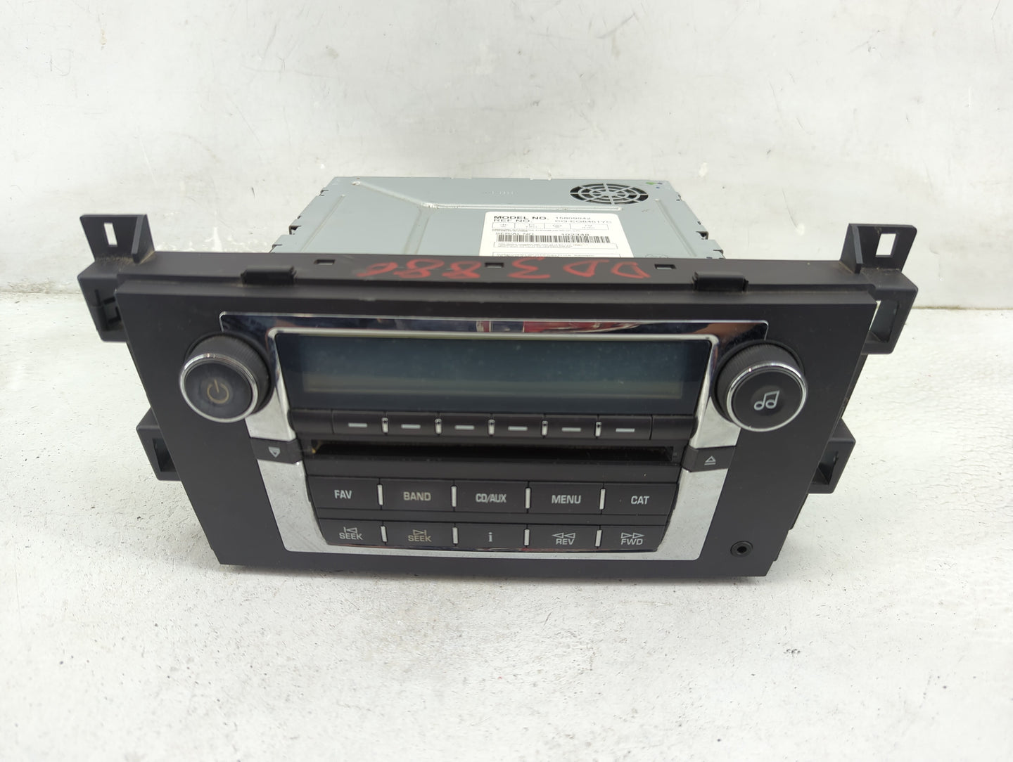 2006 Cadillac Dts Radio AM FM Cd Player Receiver Replacement P/N:15809942 Fits OEM Used Auto Parts - Oemusedautoparts1.com