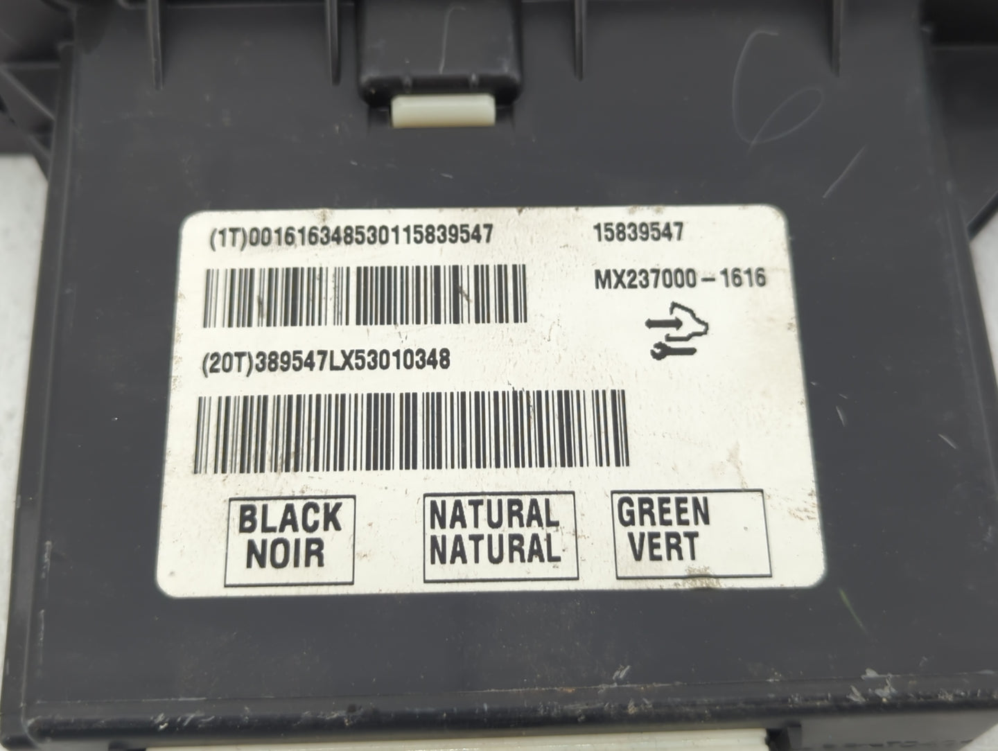 2006 Cadillac Dts Climate Control Module Temperature AC/Heater Replacement P/N:15791558 15839547, 15839547 Fits OEM Used Aut