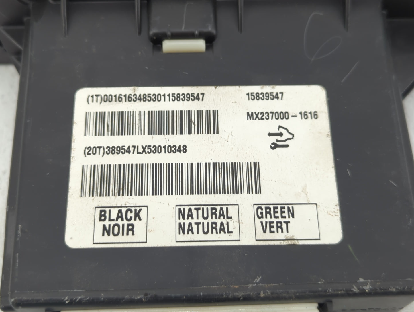 2006 Cadillac Dts Climate Control Module Temperature AC/Heater Replacement P/N:15791558 15839547, 15839547 Fits OEM Used Aut