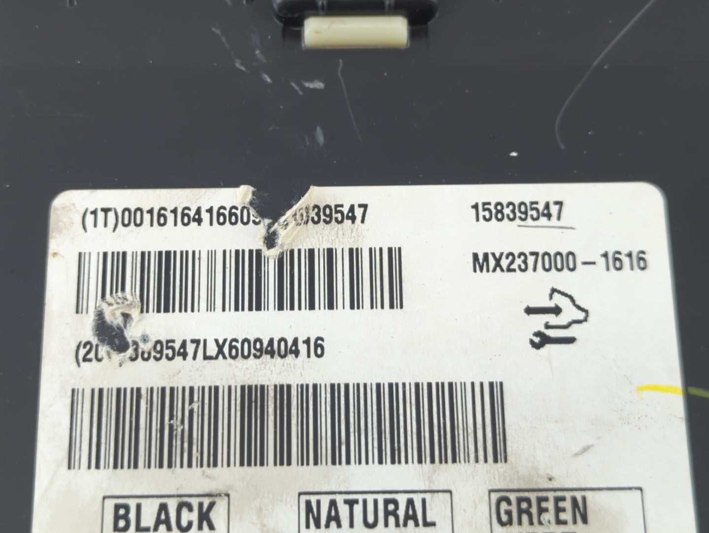 2006 Cadillac Dts Climate Control Module Temperature AC/Heater Replacement P/N:MX237000-1616 15839547 Fits OEM Used Auto Par