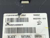 2006 Cadillac Dts Climate Control Module Temperature AC/Heater Replacement P/N:MX237000-1616 15839547 Fits OEM Used Auto Par