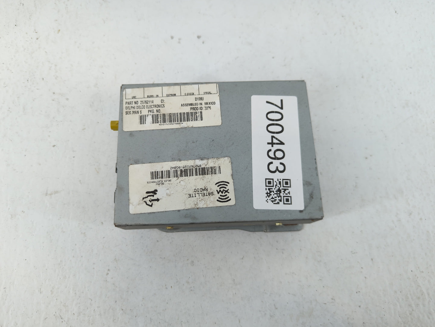 2006-2011 Cadillac Dts Radio AM FM Cd Player Receiver Replacement P/N:25762114 84016434 Fits OEM Used Auto Parts - Oemusedau