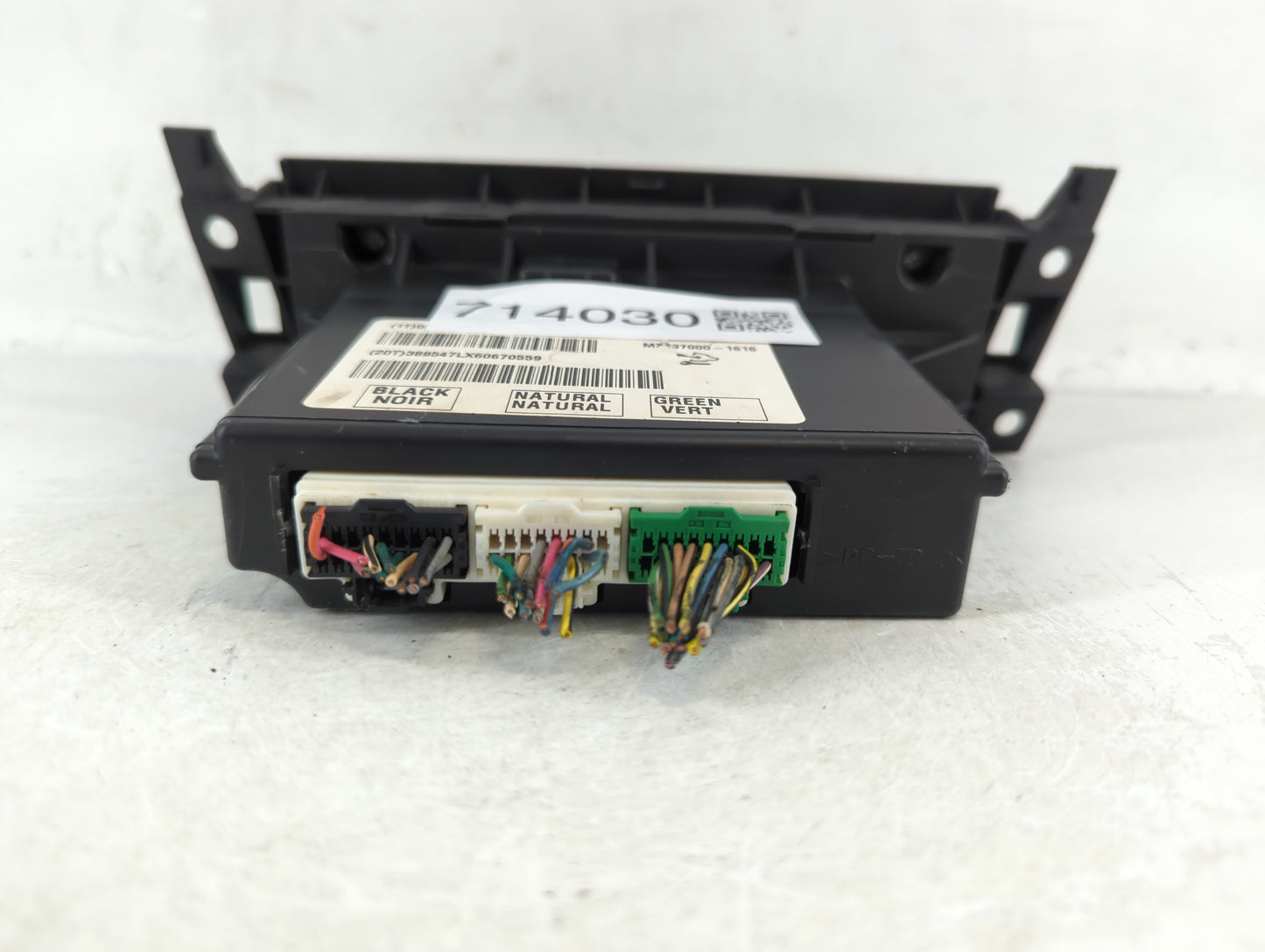 2006 Cadillac Dts Climate Control Module Temperature AC/Heater Replacement P/N:MX237000-1616 15839547 Fits OEM Used Auto Par