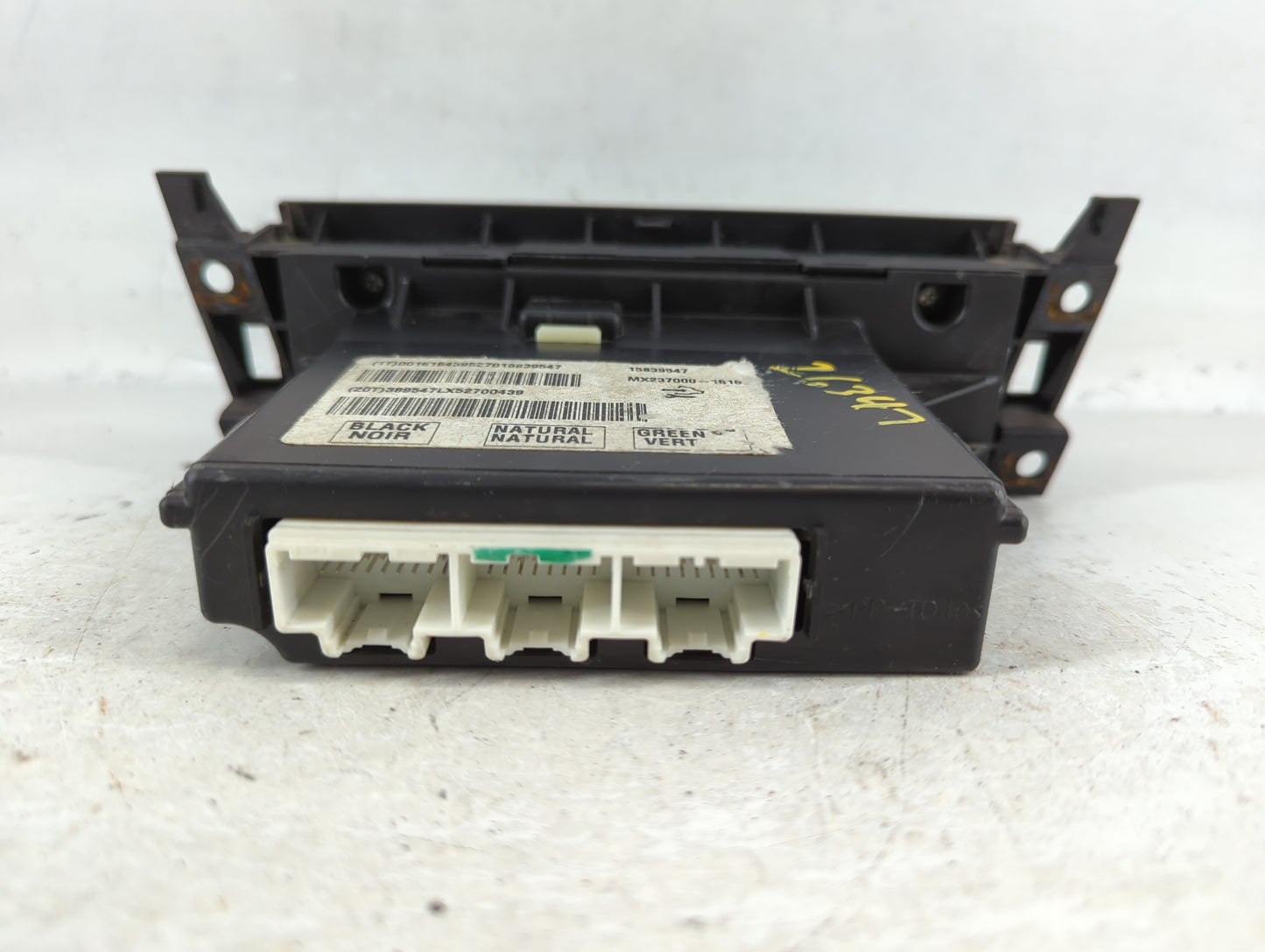 2006 Cadillac Dts Climate Control Module Temperature AC/Heater Replacement P/N:15839547 Fits OEM Used Auto Parts - Oemusedau