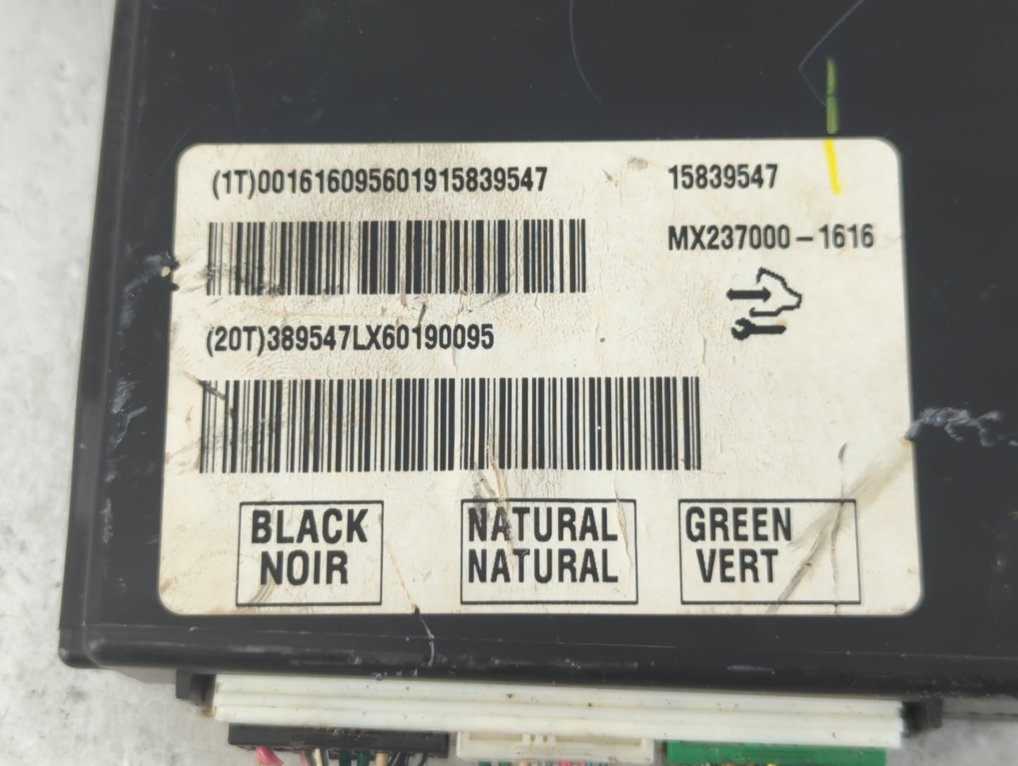 2006 Cadillac Dts Climate Control Module Temperature AC/Heater Replacement P/N:15839547 Fits OEM Used Auto Parts - Oemusedau