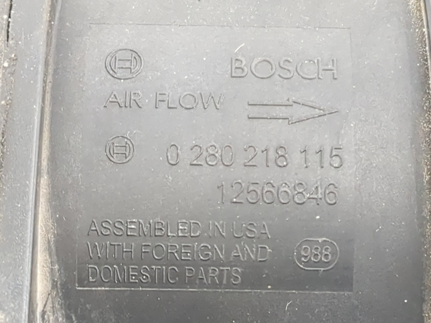 2004-2006 Cadillac Srx Mass Air Flow Meter Maf - Oemusedautoparts1.com