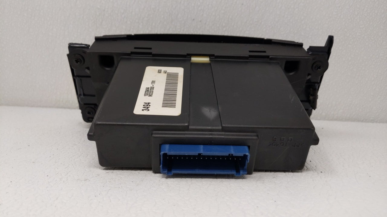 2005-2006 Cadillac Srx Climate Control Module Temperature AC/Heater Replacement P/N:15233494 25770602 Fits Fits 2005 2006 OE