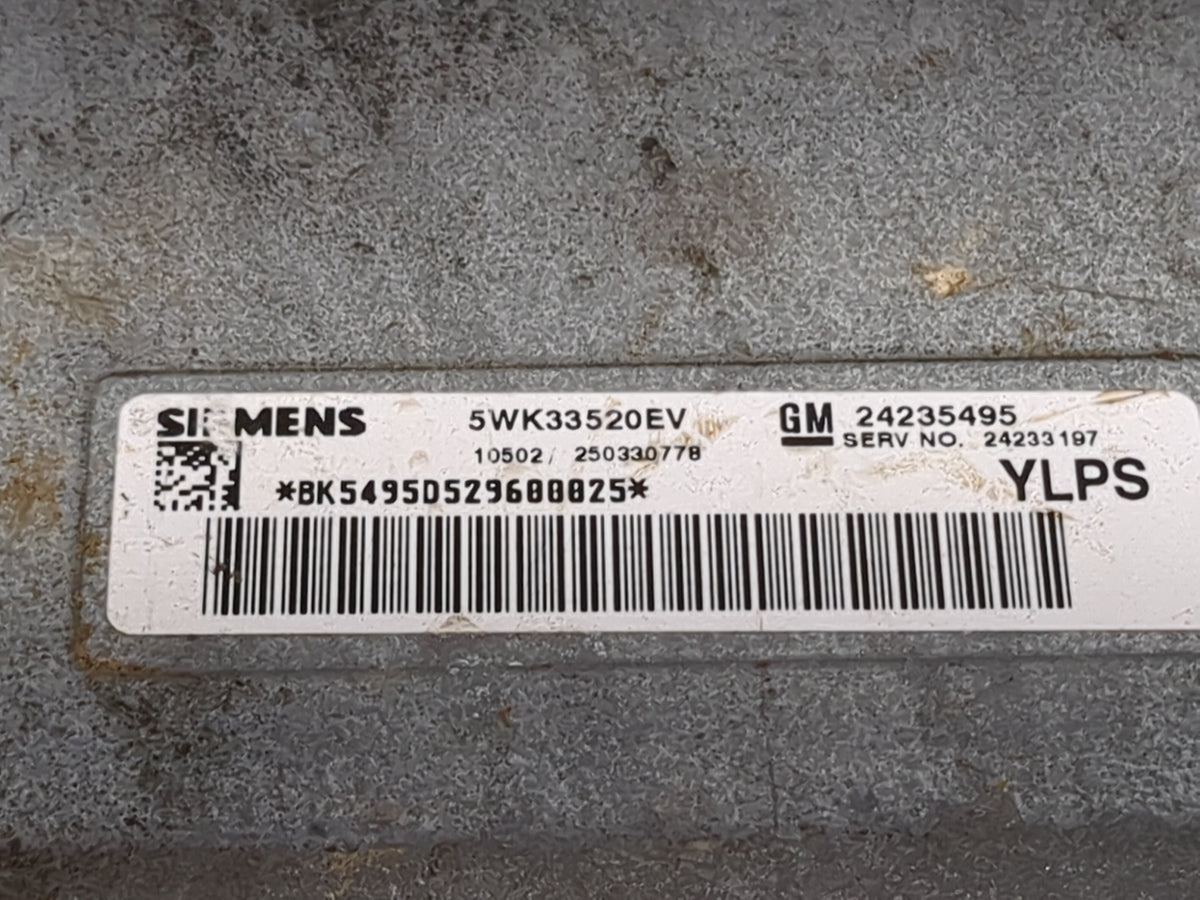 2004-2006 Cadillac Srx PCM Engine Control Computer ECU ECM PCU OEM P/N:24235495 24233197 Fits Fits 2004 2005 2006 OEM Used A