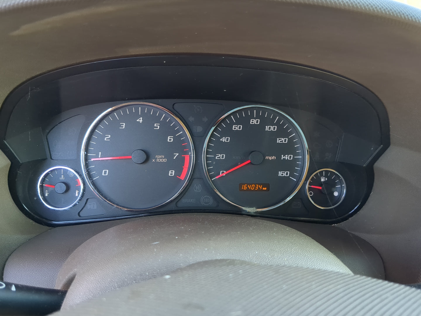 2006 Cadillac Srx Instrument Cluster Speedometer Gauges Fits Fits 2007 OEM Used Auto Parts - Oemusedautoparts1.com