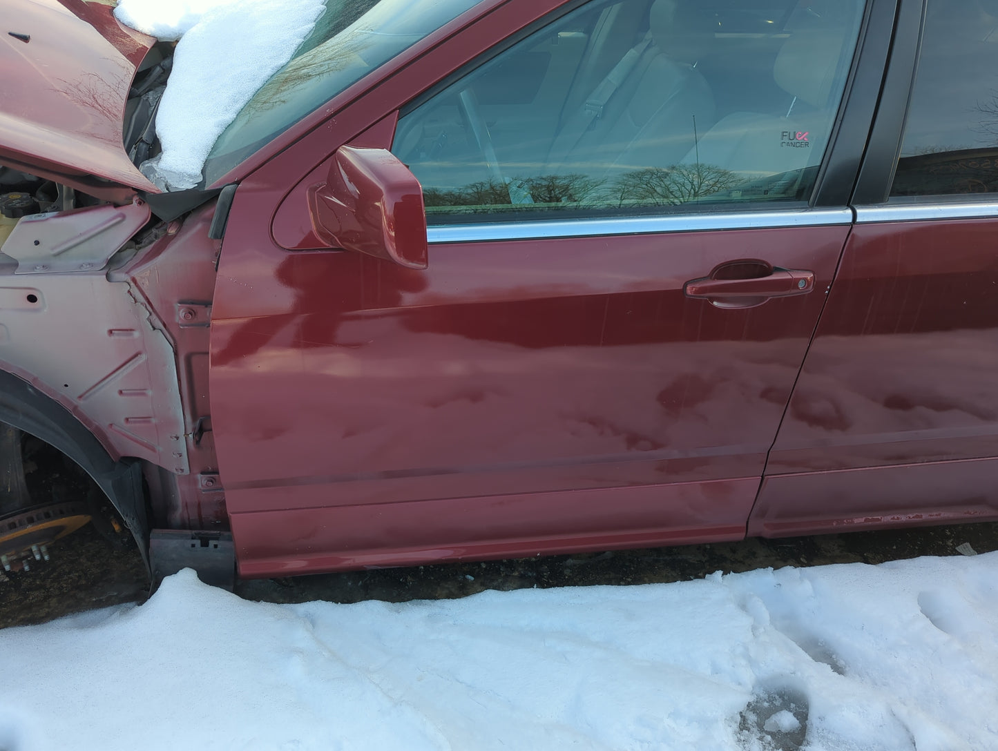 2004-2006 Cadillac Srx Driver Front Door Oem - Oemusedautoparts1.com