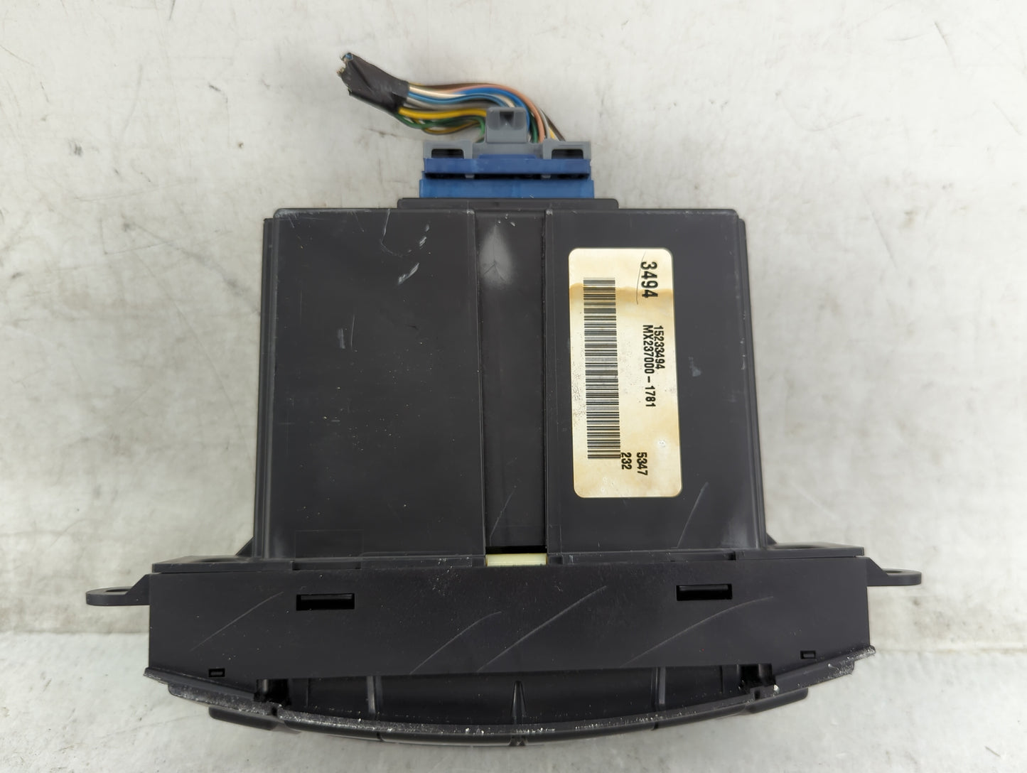 2005-2006 Cadillac Srx Climate Control Module Temperature AC/Heater Replacement P/N:15233494 MX237000-1781 Fits Fits 2005 20