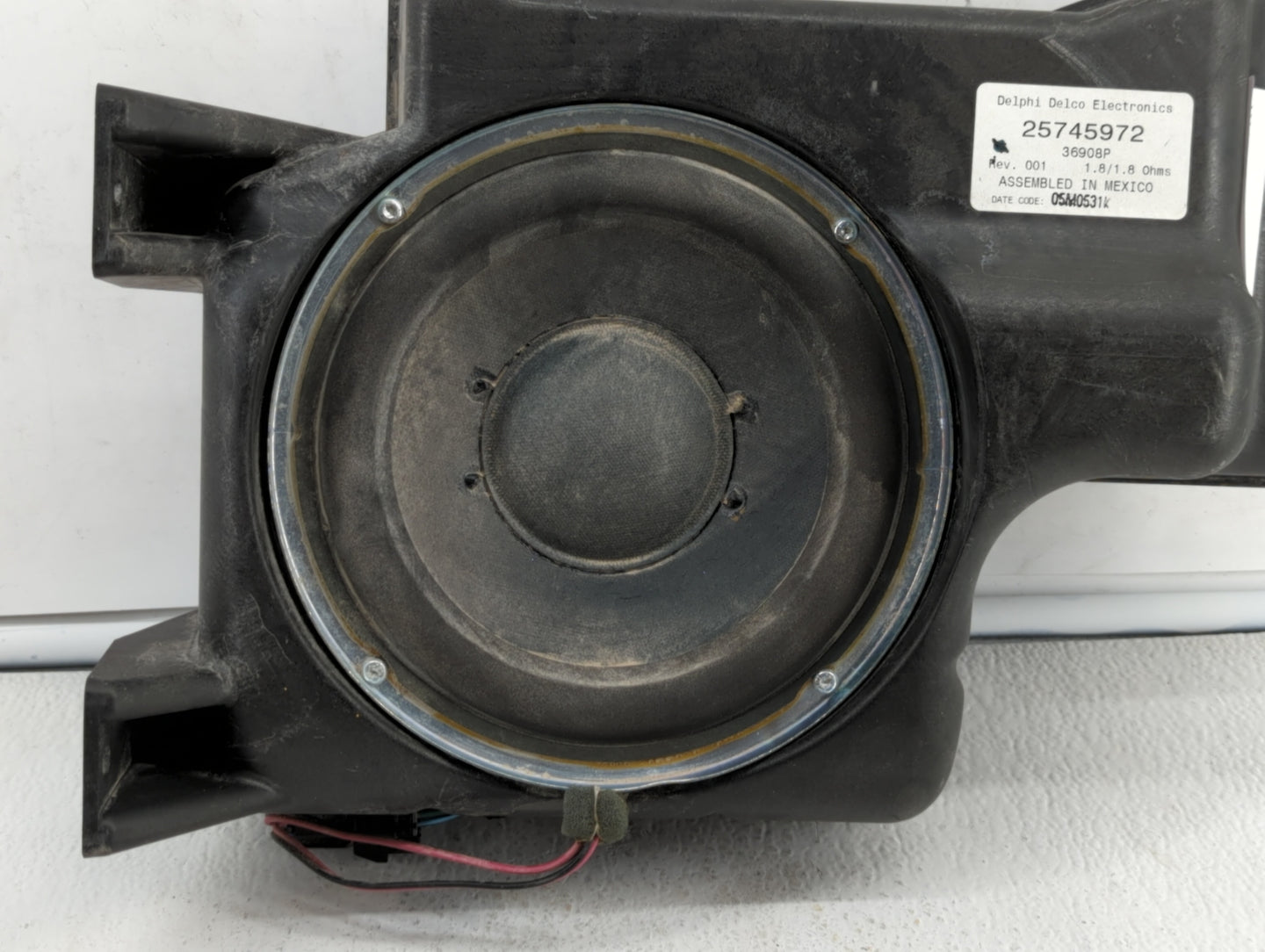 2006 Cadillac Srx AUDIO RADIO SOUND BASS UNIT - Oemusedautoparts1.com