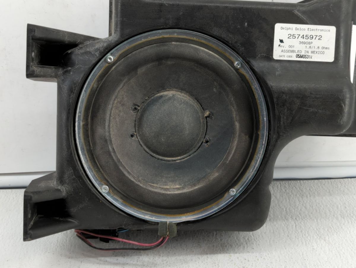 2006 Cadillac Srx AUDIO RADIO SOUND BASS UNIT - Oemusedautoparts1.com