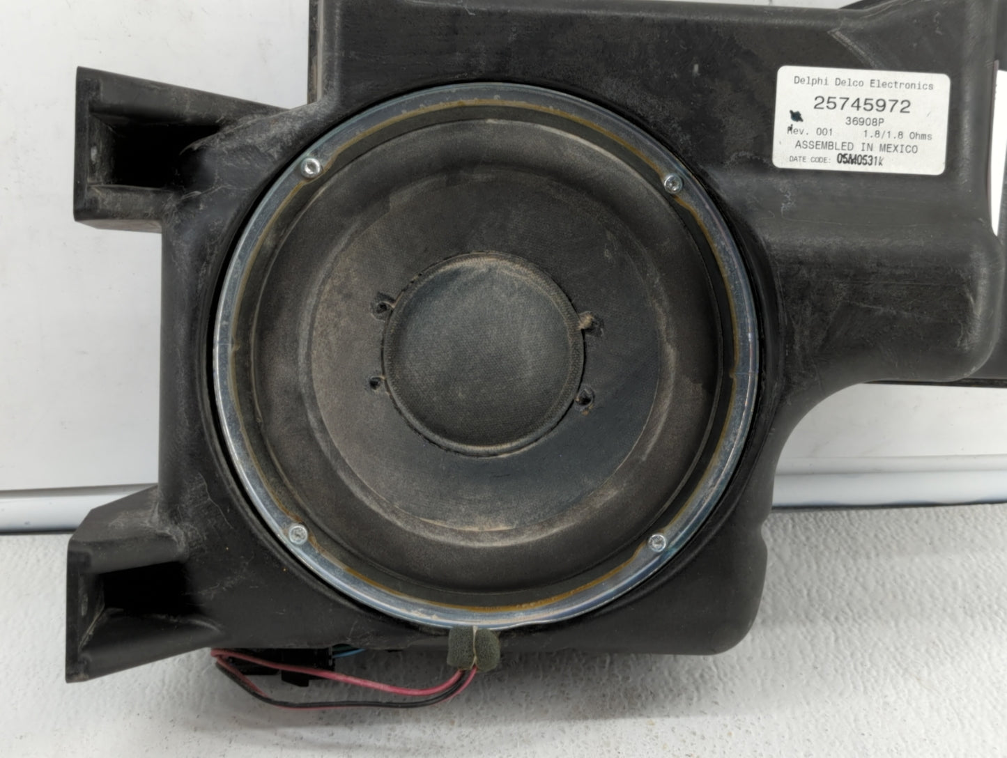 2006 Cadillac Srx AUDIO RADIO SOUND BASS UNIT - Oemusedautoparts1.com