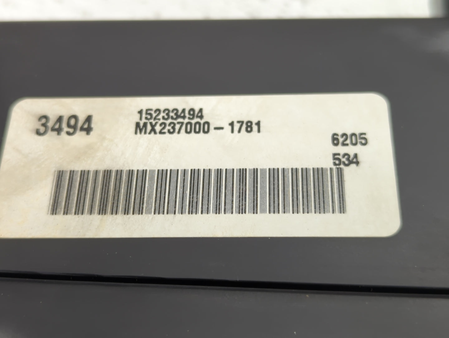 2005-2006 Cadillac Srx Climate Control Module Temperature AC/Heater Replacement P/N:15233494 79600SHJ Fits Fits 2005 2006 OE