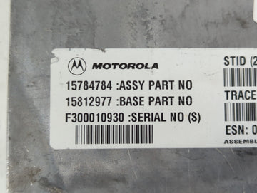 2005 Cadillac Srx Bluetooth Phone Communication Control Module Ccm Oem