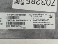 2005 Cadillac Srx Bluetooth Phone Communication Control Module Ccm Oem - Oemusedautoparts1.com