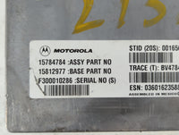 2005 Cadillac Srx Bluetooth Phone Communication Control Module Ccm Oem - Oemusedautoparts1.com