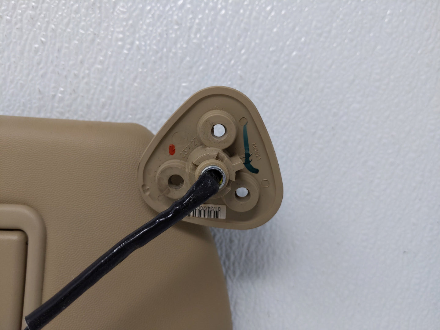 2004-2009 Cadillac Srx Sun Visor Shade Replacement Passenger Right Mirror Fits Fits 2004 2005 2006 2007 2008 2009 OEM Used A