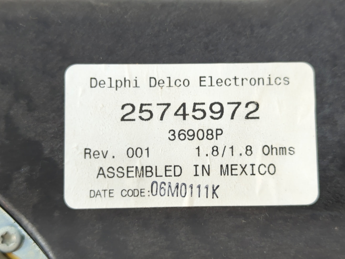 2006 Cadillac Srx Speaker/Subwoofer - Oemusedautoparts1.com
