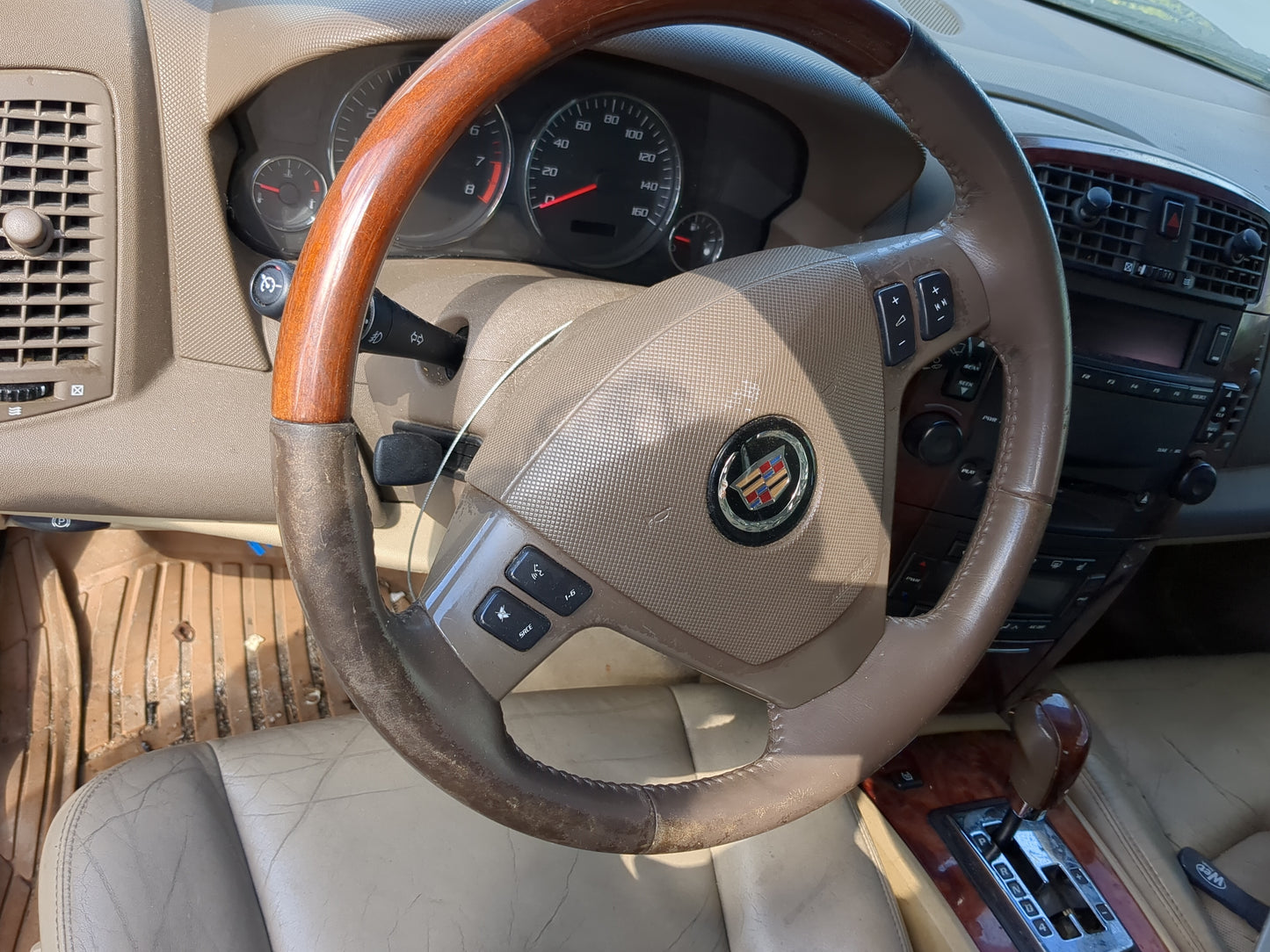 2004-2006 Cadillac Srx Air Bag Driver Left Steering Wheel Mounted - Oemusedautoparts1.com