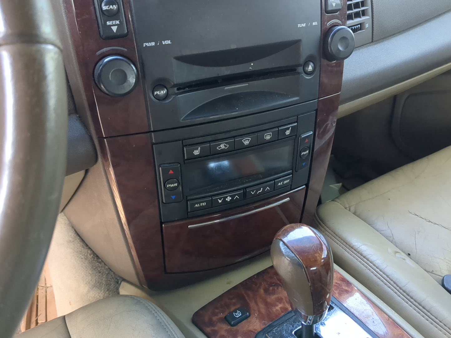 2005-2006 Cadillac Srx Climate Control Module Temperature AC/Heater Replacement Fits Fits 2005 2006 OEM Used Auto Parts - Oe