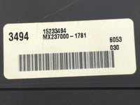 2005-2006 Cadillac Srx Climate Control Module Temperature AC/Heater Replacement P/N:15233494 Fits Fits 2005 2006 OEM Used Au