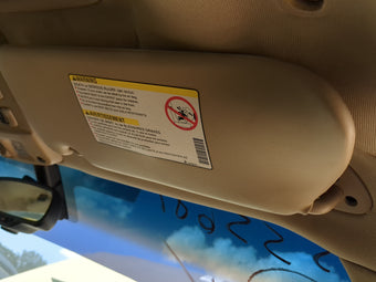 compare product 2004-2009 Cadillac Srx Sun Visor Shade Replacement Passenger Right Mirror Fits Fits 2004 2005 2006 2007 2008 2009 OEM Used Auto Parts