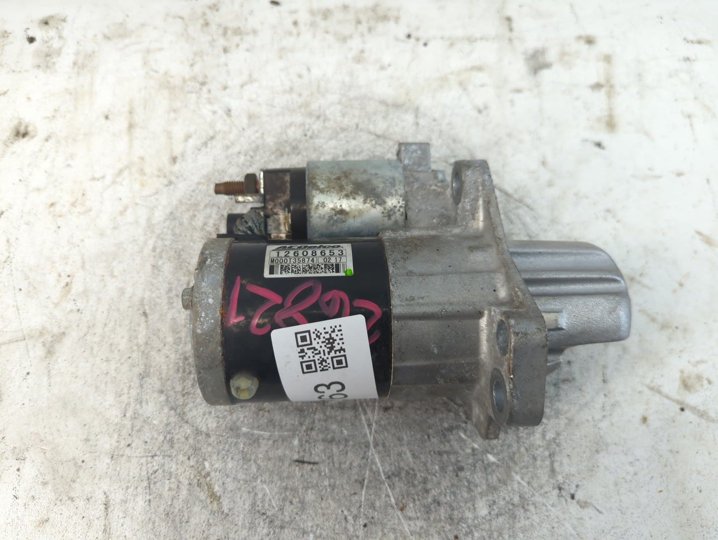 2006-2007 Cadillac Srx Car Starter Motor Solenoid OEM P/N:M000T35874 12608653 Fits Fits 2006 2007 OEM Used Auto Parts - Oemu