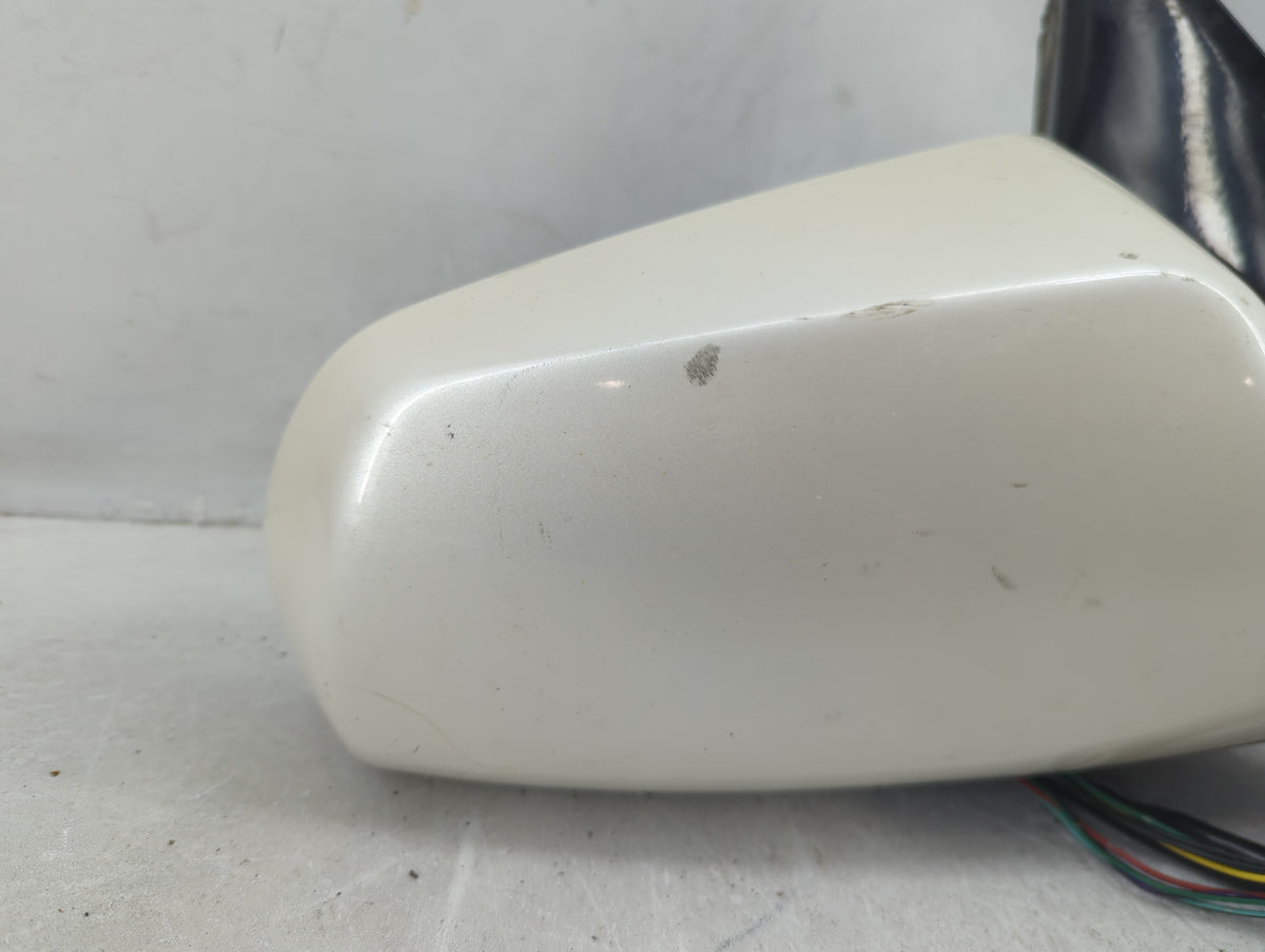 2005-2007 Cadillac Sts Passenger Right Side View Power Door Mirror White - Oemusedautoparts1.com