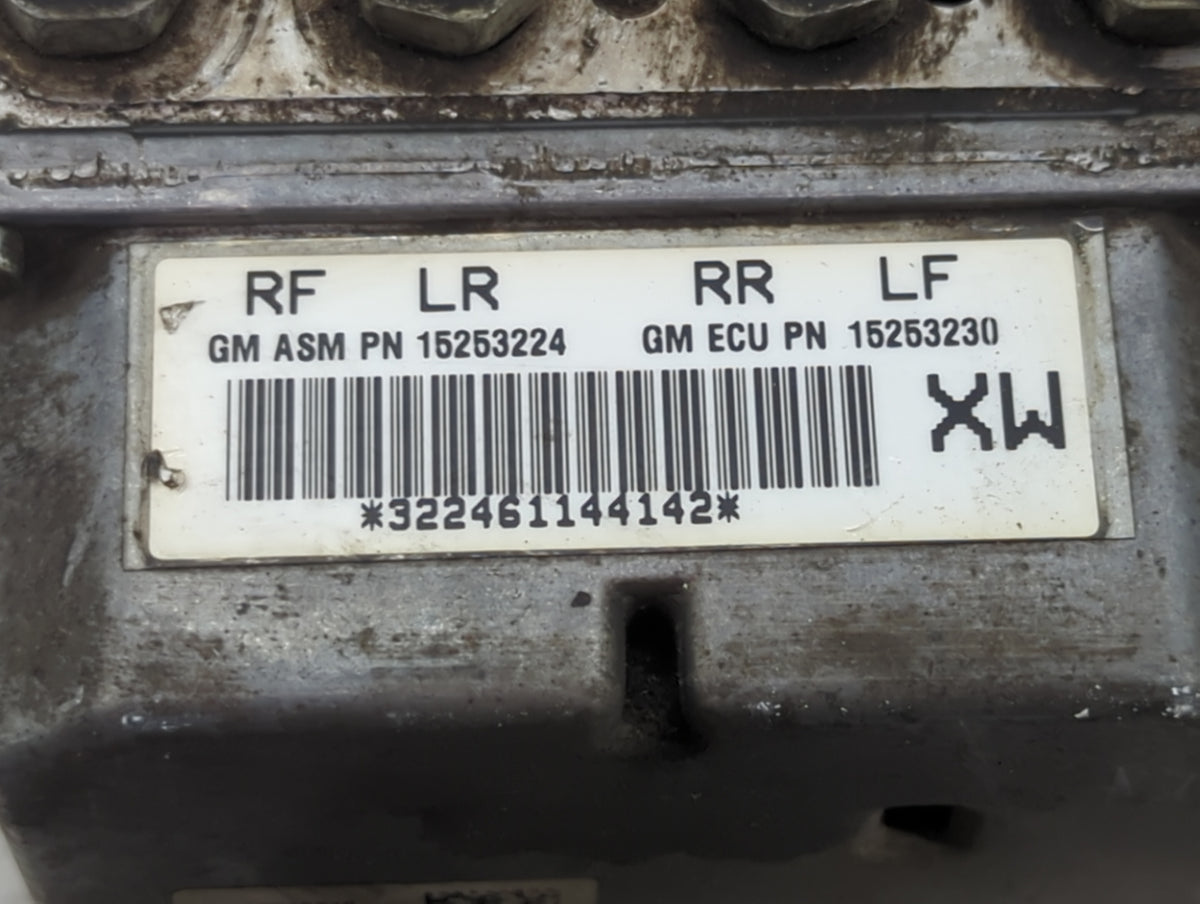 2006 Cadillac Sts Anti-Lock Brake ABS Pump Module Actuator OEM P/N:15253230 15253224 Fits OEM Used Auto Parts - Oemusedautop