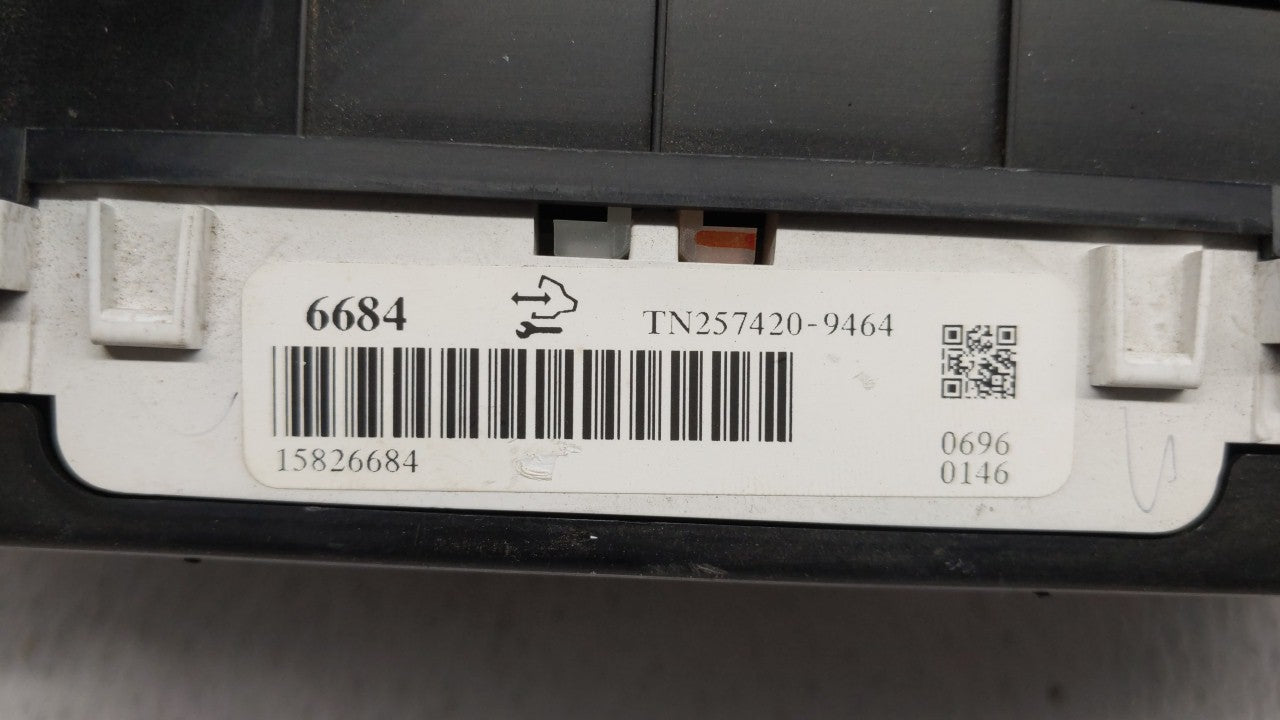 2006 Cadillac Sts Instrument Cluster Speedometer Gauges P/N:10382309 15926684, 15826684 Fits OEM Used Auto Parts - Oemusedau