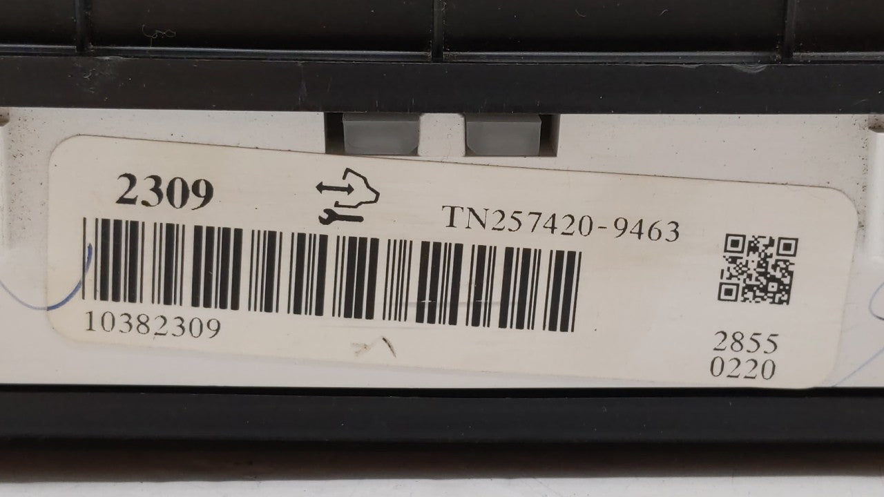 2006 Cadillac Sts Instrument Cluster Speedometer Gauges P/N:10382309 15926684, 15826684 Fits OEM Used Auto Parts - Oemusedau
