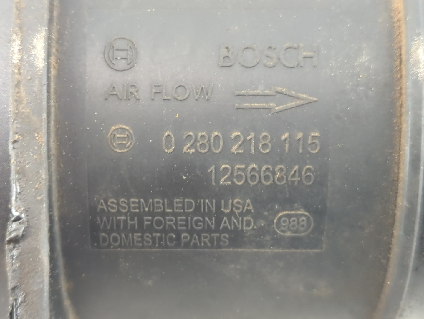 2005-2007 Cadillac Sts Mass Air Flow Meter Maf - Oemusedautoparts1.com