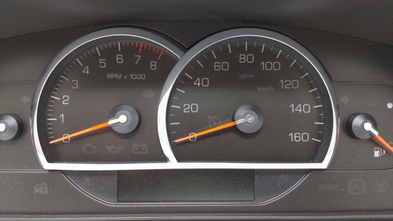 2006 Cadillac Sts Instrument Cluster Speedometer Gauges P/N:10382309 15926684 Fits OEM Used Auto Parts - Oemusedautoparts1.c