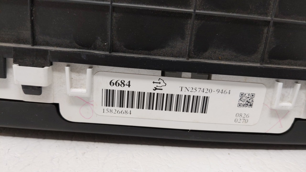 2006 Cadillac Sts Instrument Cluster Speedometer Gauges P/N:10382309 15926684 Fits OEM Used Auto Parts - Oemusedautoparts1.c