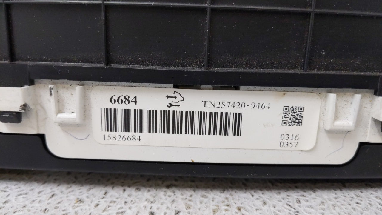 2006 Cadillac Sts Instrument Cluster Speedometer Gauges P/N:10382309 15926684 Fits OEM Used Auto Parts - Oemusedautoparts1.c